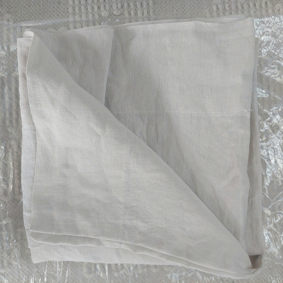 Quince 100% Linen Sand Fitted Sheet & 2 Pillowcases! King (520) - Picture 8 of 10